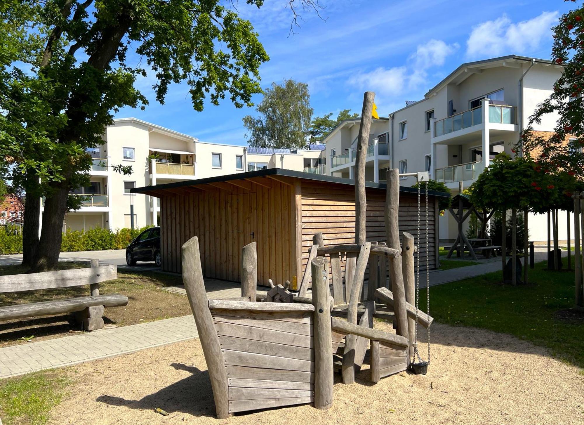 Ferienwohnung Duenenhopser Rostock Ngoại thất bức ảnh